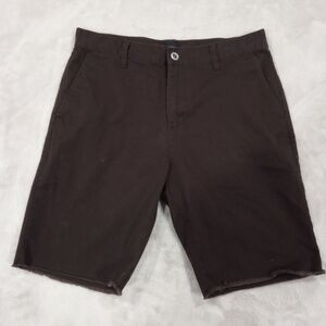 RVCA Men's Dark Brown Shorts